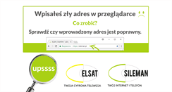 Desktop Screenshot of mfb.elsat.net.pl